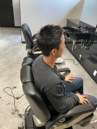 ショート メンズ 前田賢生 ご新規様はNGのヘアスタイル
