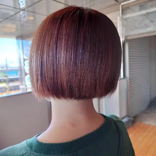 ショート カラー 美容室placer所属・髪質改善☆稲垣貴士 【プラセル】高蔵寺のヘアスタイル