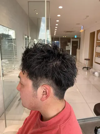 ショート メンズ 堀 舜介/メンズカットのヘアスタイル