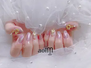 ネイル 葵うさぎ AIのネイルデザイン