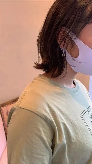 カラー SAKINO. ベージュカラーのヘアスタイル