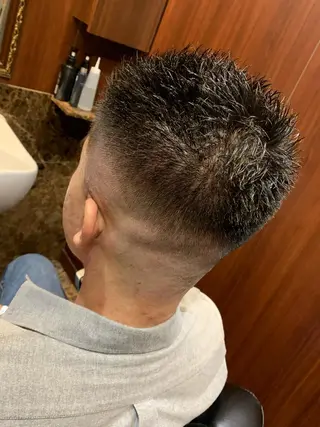 ショート メンズ 羽木 隆徒のヘアスタイル