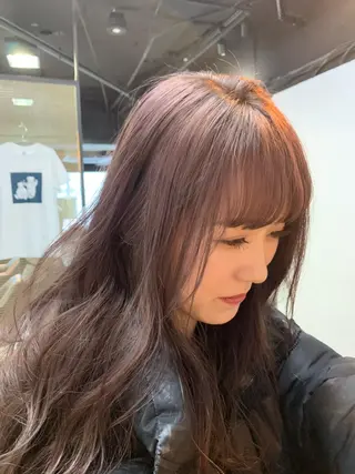 ロング カラー 怪我のため6月末 復帰予定田中瑞希🍃のヘアスタイル
