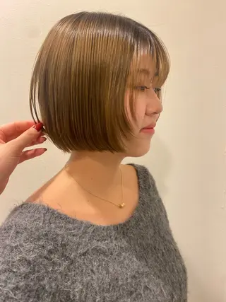 ミディアム 梅津 桜子のヘアスタイル