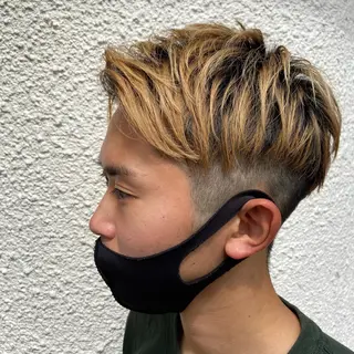 ショート メンズ 髪質改善・縮毛・ 艶髪カラー　Maruのヘアスタイル