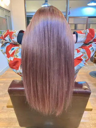 ロング タカツド ユウキのヘアスタイル