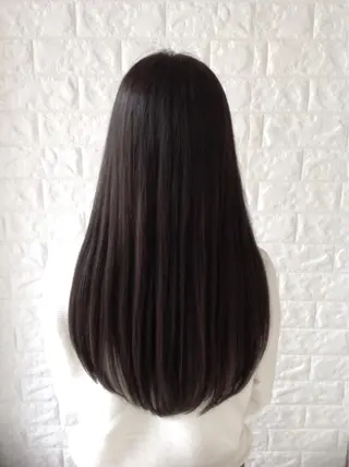 ロング パーマ エイジングケア特化 美容師✂️山崎竜二のヘアスタイル