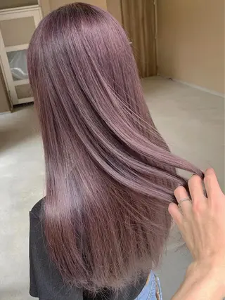 ロング カラー 大橋 タツヤのヘアスタイル