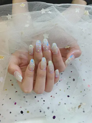 ネイル 🦋ネイルサロン ブラン🌈ゆりのネイルデザイン
