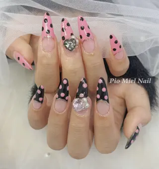 ネイル HANA 長さだしのネイルデザイン