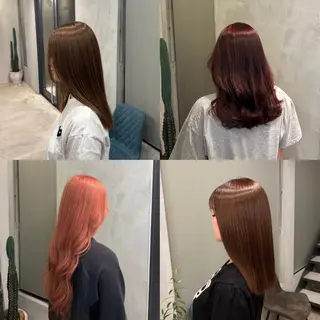 カラー 宮島 華湖のヘアスタイル