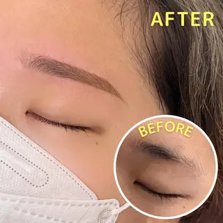 アイブロウ HAIR&MAKE POSH 日暮里のネイルデザイン