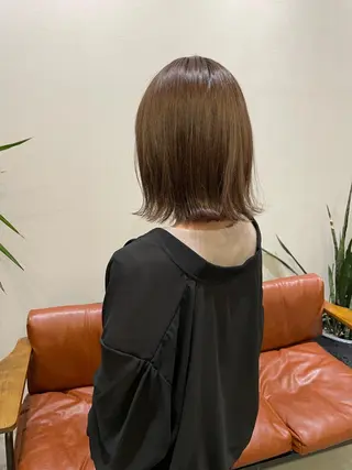 ミディアム キノシタ ナオユキのヘアスタイル