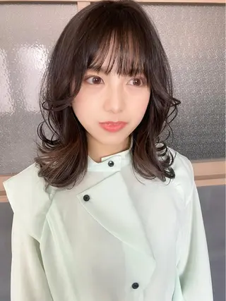 ミディアム カラー ヘアアレンジ ひなの .のその他イメージ