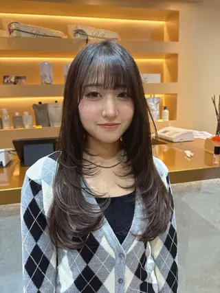 ロング 🌸韓国レイヤー特化 🌸髪質改善🧖来輝のヘアスタイル
