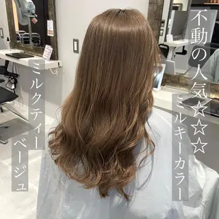 ロング 韓国|ミルクティ momoeのヘアスタイル