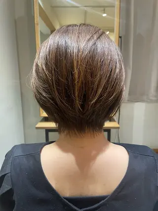 ショート くびれミディアム/似 合わせ/鎌倉/edAのヘアスタイル