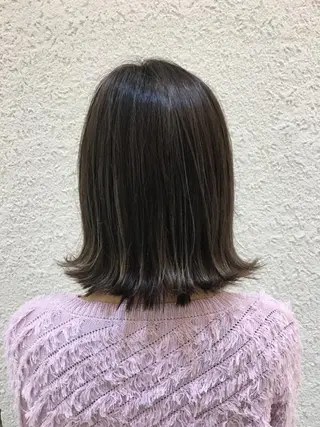 ミディアム 中村 侑弘のヘアスタイル