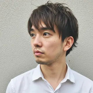 ショート カラー パーマ メンズ 🎸下北沢メンズ 人気◎🎸工藤達哉のヘアスタイル