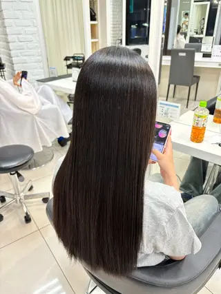 ロング パーマ カラー特化 🔥Reoのヘアスタイル