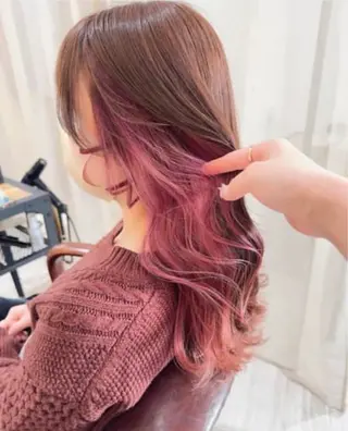 カラー 山本 晃のヘアスタイル