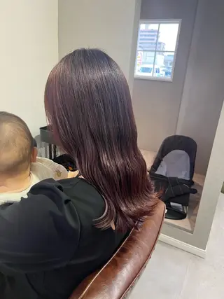 ロング カラー Sugarlu 吉田 晴香のヘアスタイル