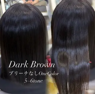 ロング 牧 友梨亜のヘアスタイル
