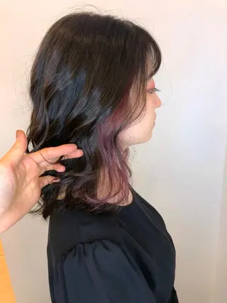 ミディアム カラー ☕️ベージュカラー 内藤光哉☕️のヘアスタイル