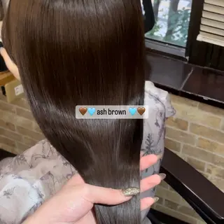 ロング カラー 𝐑𝐢𝐤𝐚 ໒꒱♡のヘアスタイル
