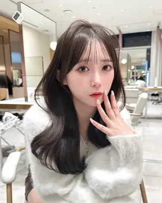 ミディアム カラー 🇰🇷韓国風くびれ ヘア🇰🇷中村優大のヘアスタイル