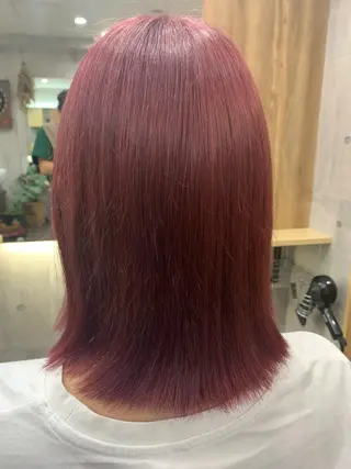ミディアム カラー memento 斎藤大覚のヘアスタイル