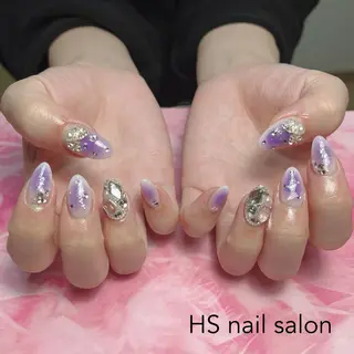 セミロング hs nail salonのネイルデザイン