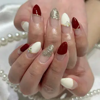 ネイル はあとねいる筑紫口店 Hitomiのネイルデザイン