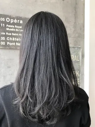 ロング カラー KEN KENのヘアスタイル