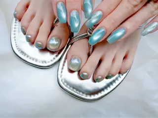 ネイル joieange浜元 心斎橋店Nail🦋のネイルデザイン
