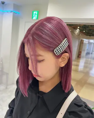 ショート カラー レイヤーカットモデル 募集中　ukaのヘアスタイル