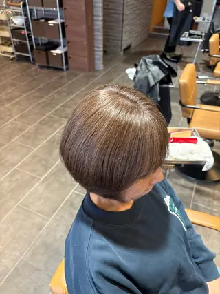 ショート 尾崎 優也のヘアスタイル