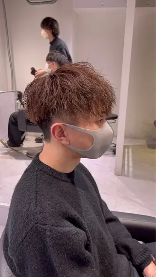 カラー パーマ メンズ ayu ♥のマツエク・マツパデザイン