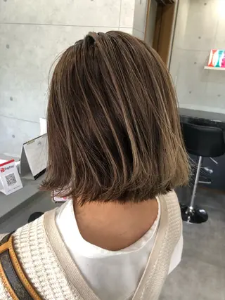 ミディアム REVE美容室 REVEマツエクのヘアスタイル