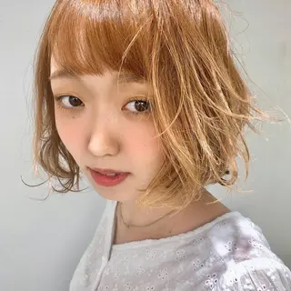 ヘアアレンジ 韓国風🇰🇷うる艶 レイヤー/海青🫧のヘアスタイル
