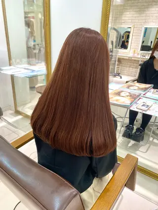 ロング カラー ヘアアレンジ 透明感カラー 古山 結季🌙🖤のヘアスタイル