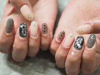 ネイル glaNje 福光のネイルデザイン