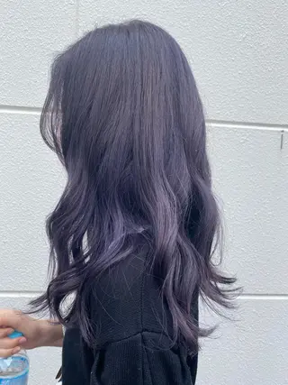 ロング 内田 遥香のヘアスタイル