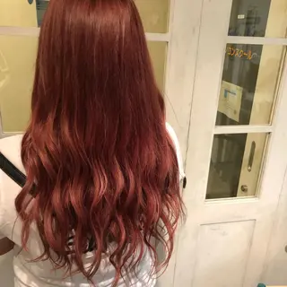 ロング カラー 田中 貴大のヘアスタイル