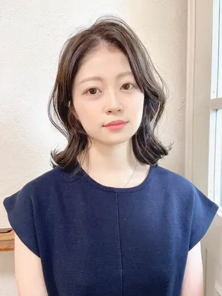 ミディアム カラー 🦋透明感カラー🦋 なつやのヘアスタイル