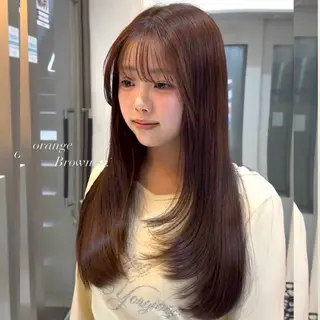ロング カラー トレンドヘア/ 透明感カラー/アヤノのヘアスタイル