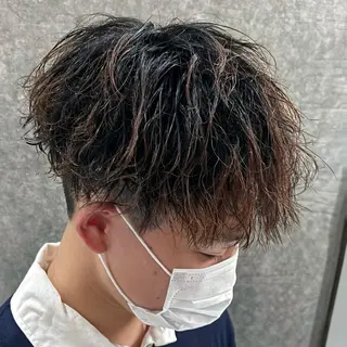 ショート パーマ メンズ 藤井優大 店舗異動しましたのその他イメージ