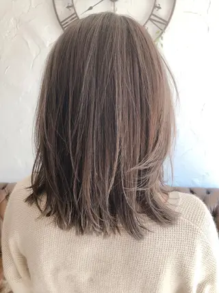 ミディアム カラー tocca八王子 AYAKAのヘアスタイル