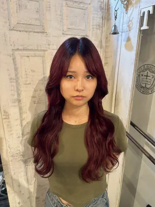 カラー TLONY所属・石川 叶羽のヘアスタイル