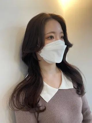 ロング カラー 和歌山韓国ヘア🌙 MOEのヘアスタイル